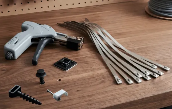 Cable Clips, Cable Ties &amp; Accessories