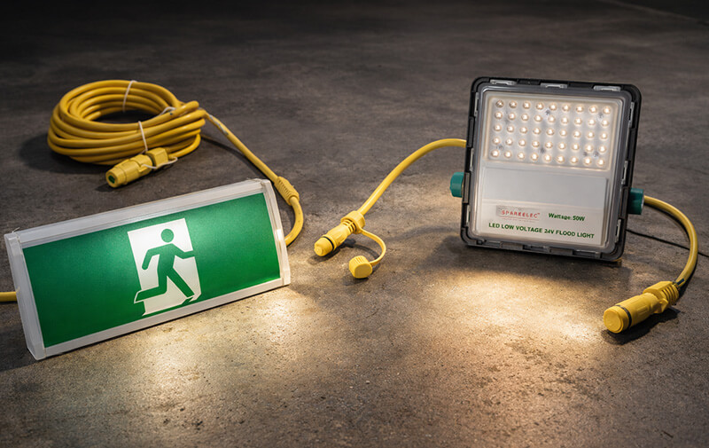 24v Low Voltage EXITS, Weatherproof Battens &amp; Emergency Fittings