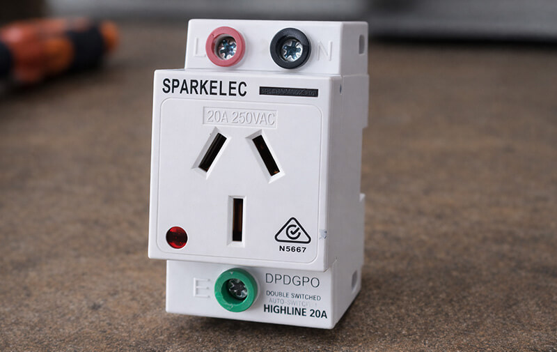 DIN RAIL Mount Power Points
