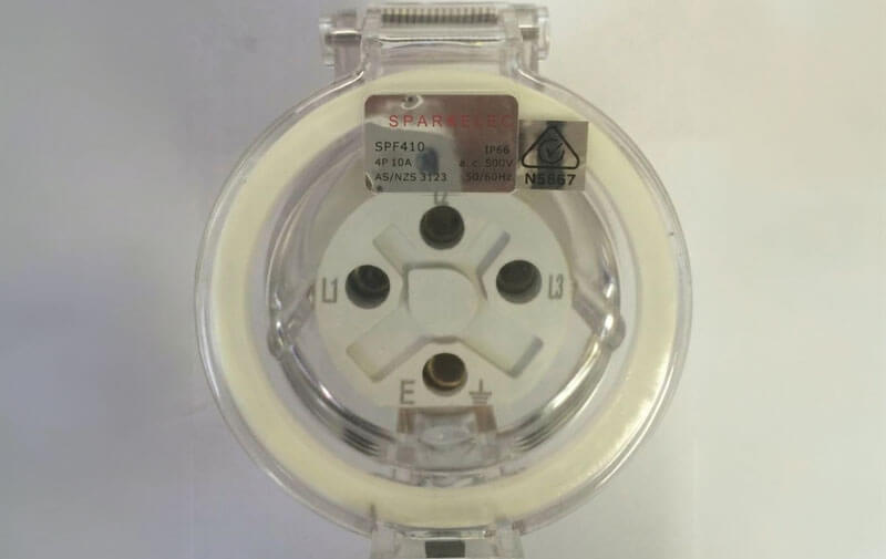 Industrial Extension Female Socket IP66 Rated