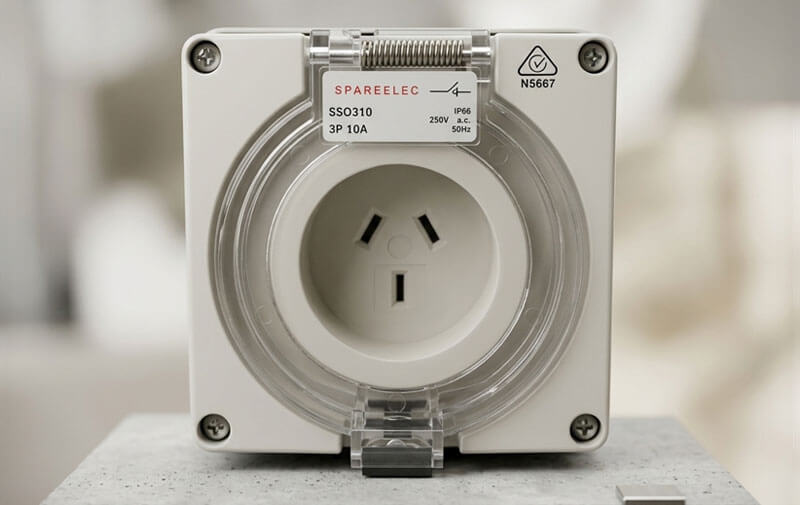 Industrial Socket Outlet IP66 Rated