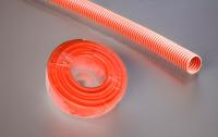 Orange Corrugated Conduit