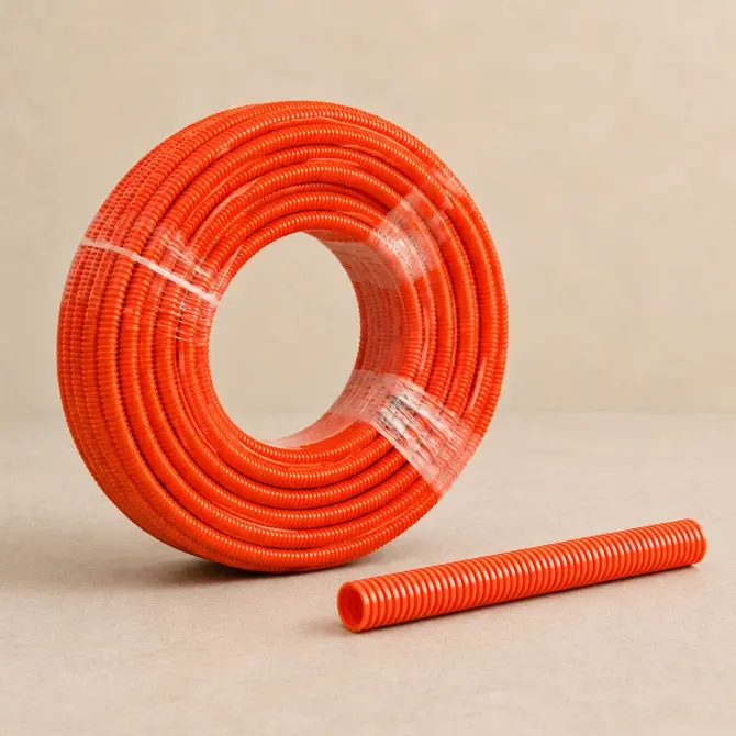 Orange Corrugated Conduit.webp