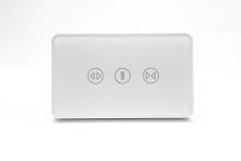 Curtain Switch Smart Zigbee Glass Wall Switch White - HIGHLINE SCW-WHITE