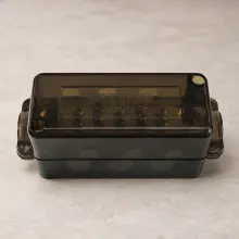 13 Hole Neutral Link 165Amp - Black