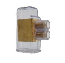 2 x 35mm Double Screw Connector