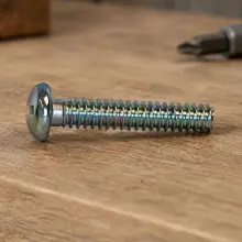 5/32x2" Round Metal Thread Screws ONLY - 100 PACK - 25HZR0450