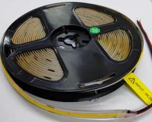 24v DC 12w Per Metre 2835 COB CHIP LED STRIP 4000K COOL WHITE (Non Weatherproof) - 5m Roll