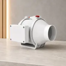 200mm In Line Fan - HIGHLINE SIL200