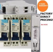 TYPE AC - 3kA 20 Amp Single Pole Safety Switch RCBO RCDMCB 30mA - DL Branded 3 YEARS WARRANTY!