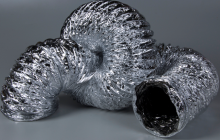100mm Flexible Duct 6 Metre Length