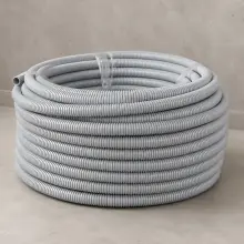40mm x 25 Metres Grey Corrugated Conduit