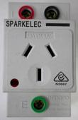 DIN RAIL Mount Power Points 15AMP DOUBLE POLE AUTO SWITCHED - HIGHLINE DPDGPO15A