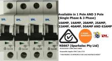 Single Phase MCB Circuit Breaker 16amp - 3 YEARS WARRANTY FROM DL