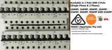 Three Phase MCB Circuit Breaker 10amp - 3 YEARS WARRANTY FROM DL