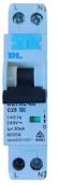 TYPE A - 6kA 25 Amp Single Pole Safety Switch RCBO RCDMCB 30mA - DL Branded 3 YEARS WARRANTY!