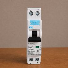 TYPE A - 4.5kA 20 Amp Single Pole Safety Switch RCBO RCDMCB 30mA - DL Branded 3 YEARS WARRANTY!