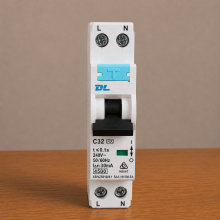 TYPE A - 4.5kA 32 Amp Single Pole Safety Switch RCBO RCDMCB 30mA - DL Branded 3 YEARS WARRANTY!