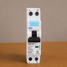 6kA 20 Amp Single Pole Safety Switch RCBO RCDMCB 30mA - DL Branded 3 YEARS WARRANTY!