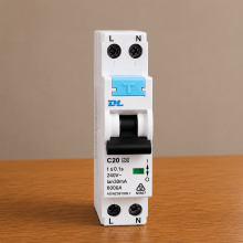 10mA MEDICAL RCBO" - Type "A" 6kA 20 Amp Single Pole Safety Switch RCBO RCDMCB - DL Branded 3 YEARS WARRANTY!"
