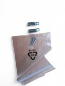 3x6 Side Bend - Wall Mount Bracket (2 PCS) - F0306-SB-CHAN