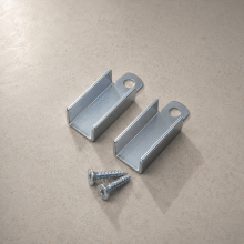 3x6 Side Bend - Wall Mount Bracket (2 PCS) - F0306-SB-CHAN