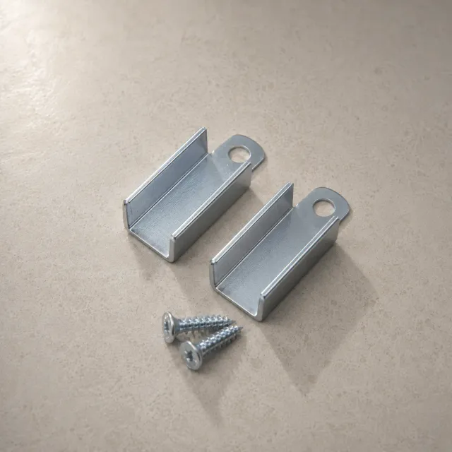 3x6 Side Bend - Wall Mount Bracket (2 PCS) - F0306-SB-CHAN