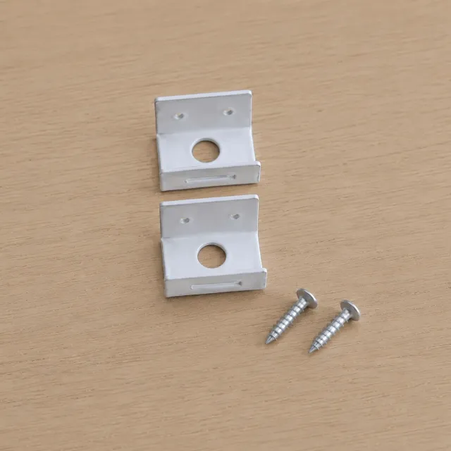 6x12 Side Bend - Wall Mount Bracket (2 PCS) - F0612-SB-CHAN