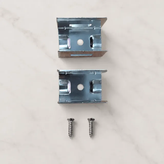 16x16 Top Bend - Wall Mount Bracket (2 PCS) - F1616-TB-CHAN