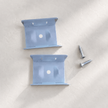 20x20 Dual Bend - Wall Mount Bracket (2 PCS) - F2020-DB-CHAN