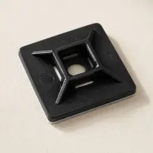 Adhesive Tie Base 28 x 28mm BLACK 100 QTY PACK - HC102BK