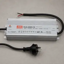 MEAN WELL 320w 24V DC / 13.34A IP65 Rugged Dimmable LED Driver - HLG-320H-24B-AUP
