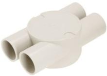 25mm H Way Shallow Junction Box