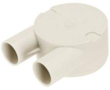 25mm U Way Shallow Junction Box