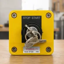 Keyed 2 Position Stop Start Enclosed IP56 - SP-SS5