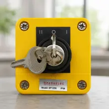 Keyed 3 Position Switch Enclosed IP56 - SP-SS6