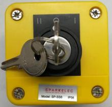Keyed 3 Position Switch Enclosed IP56 - SP-SS6