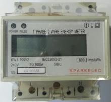 Single Phase 100 Amp DIGITAL Kilowatt Hour Meter