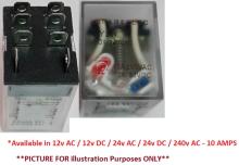 240v AC 10AMP RELAY - Highline LY2N-8PIN-240AC