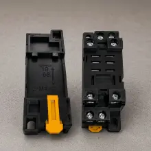 8 Pin Relay Dinrail/Surface Mount Socket Base 10A - Highline LY2N-8PIN-BASE