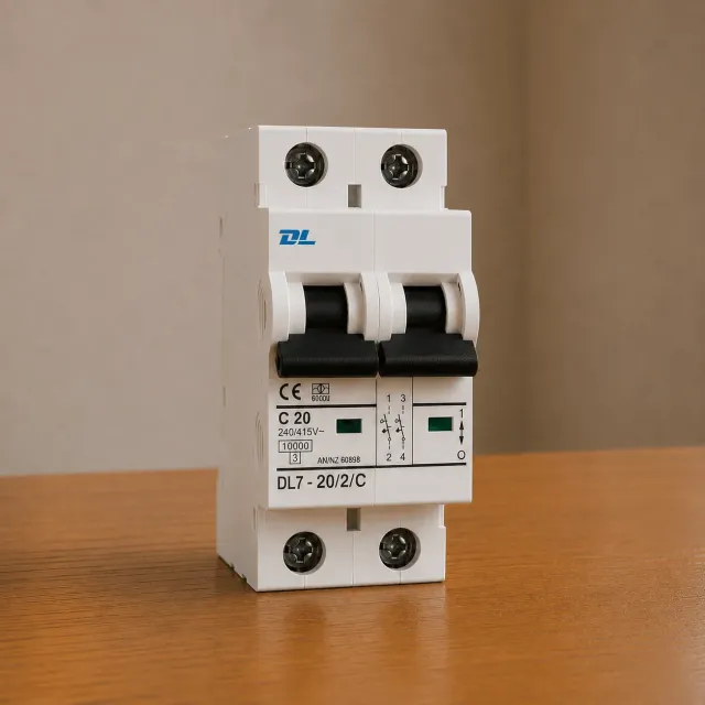 6KA RATED 2 Pole Circuit Breaker 20amp - 3 YEARS WARRANTY FROM DL