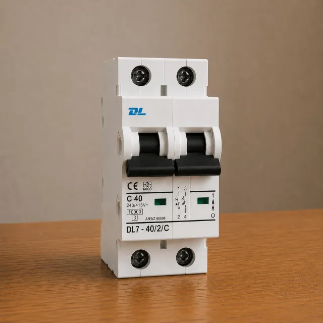 6KA RATED 2 Pole Circuit Breaker 40amp - 3 YEARS WARRANTY FROM DL