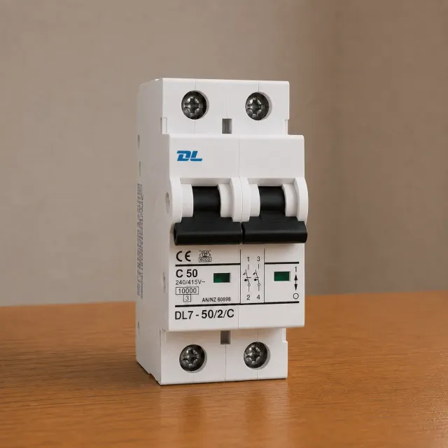 6KA RATED 2 Pole Circuit Breaker 50amp - 3 YEARS WARRANTY FROM DL