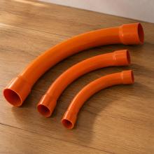 80mm 90 Degree Sweep Bend Orange