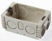 Recessed Mounting Block - WALL BOX PLASTIC