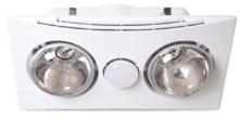 HIGHLINE 2 Heat 3-In-1 Bathroom Heat Light Exhaust Fan - SBH2WH