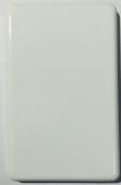 Slimline Size Blank Plate White - Highline SBP1