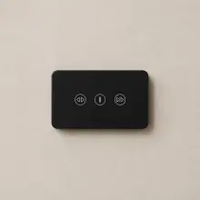 Curtain Switch Smart Zigbee Glass Wall Switch *BLACK - HIGHLINE SCW-BLACK