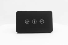 Curtain Switch Smart Zigbee Glass Wall Switch *BLACK - HIGHLINE SCW-BLACK