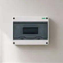 12 Pole IP65 Weatherproof Enclosure - HIGHLINE SDB12S-IP65